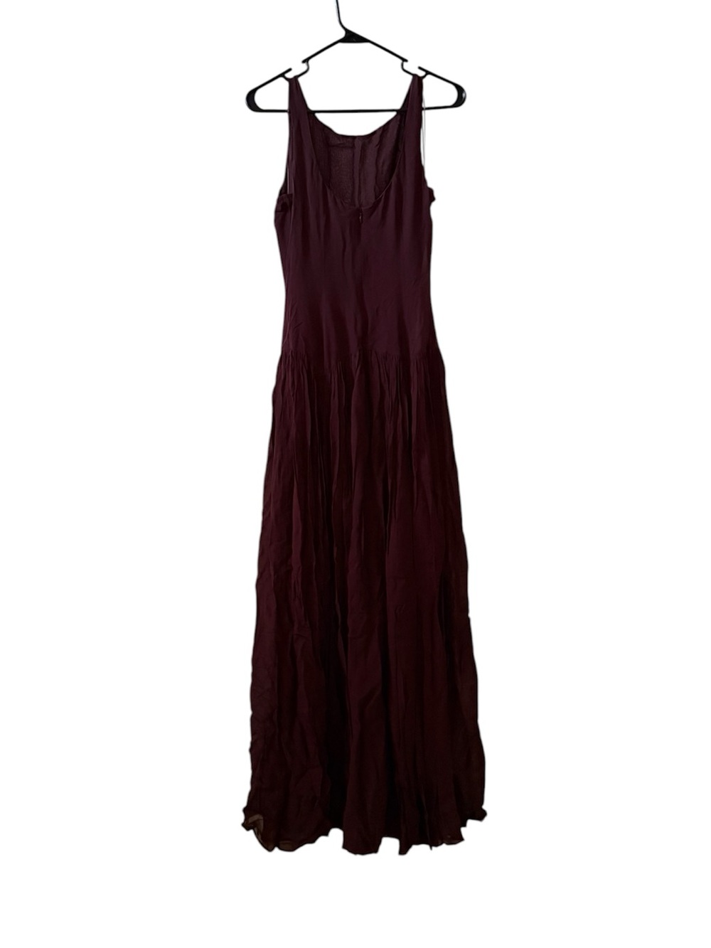 🆕 REFORMATION Camella Maxi Dress in Mahogany Sz 6 - Picture 4 of 7
